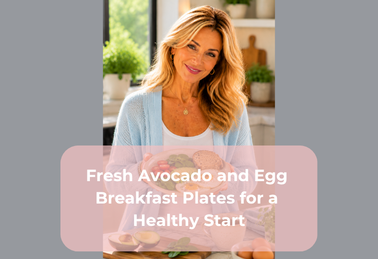 Fresh Avocado and Egg Breakfast Plates for a Healthy Start
