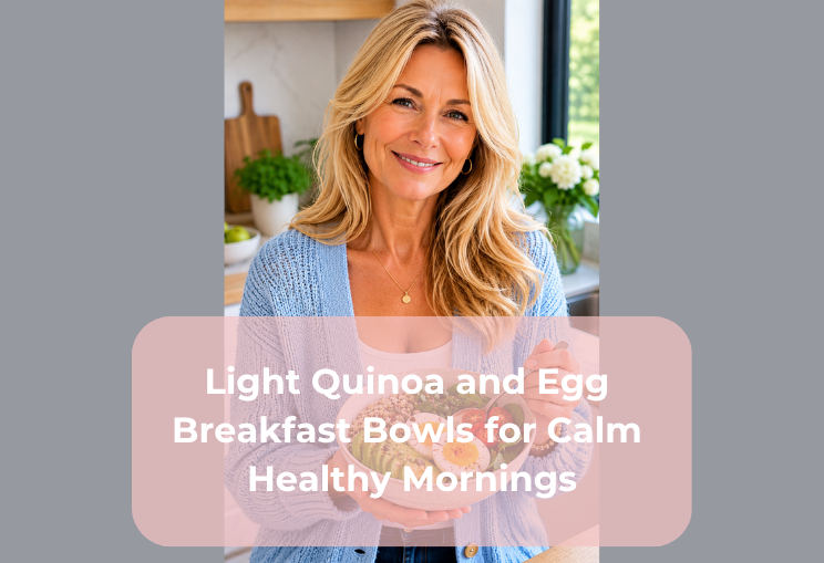 Light Quinoa and Egg Breakfast Bowls for Calm Healthy Mornings Light Quinoa and Egg Breakfast Bowls for Calm Healthy Mornings