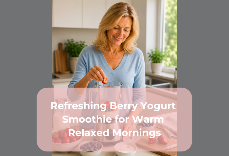 Refreshing Berry Yogurt Smoothie for Warm Relaxed Mornings Refreshing Berry Yogurt Smoothie for Warm Relaxed Mornings