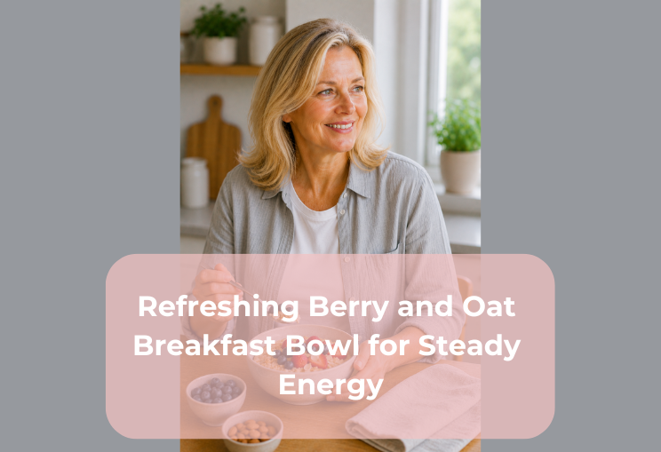 Refreshing Berry and Oat Breakfast Bowl for Steady Energy