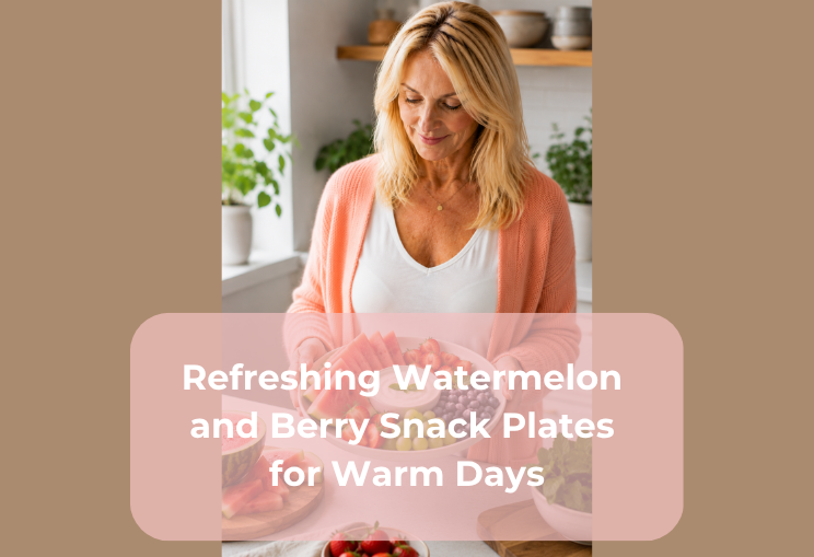 Refreshing Watermelon and Berry Snack Plates for Warm Days