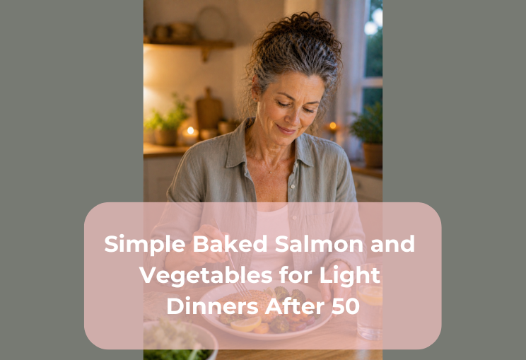 Simple Baked Salmon and Vegetables for Light Dinners After 50