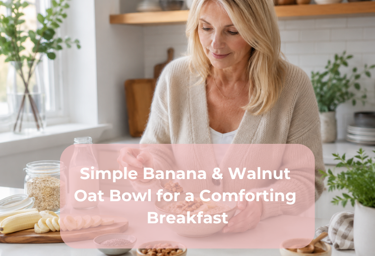 Simple Banana & Walnut Oat Bowl for a Comforting Breakfast