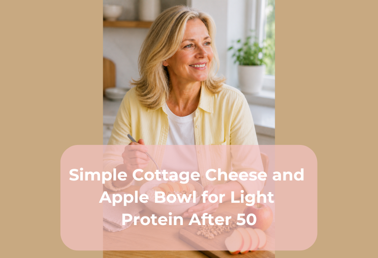 Simple Cottage Cheese and Apple Bowl for Light Protein After 50