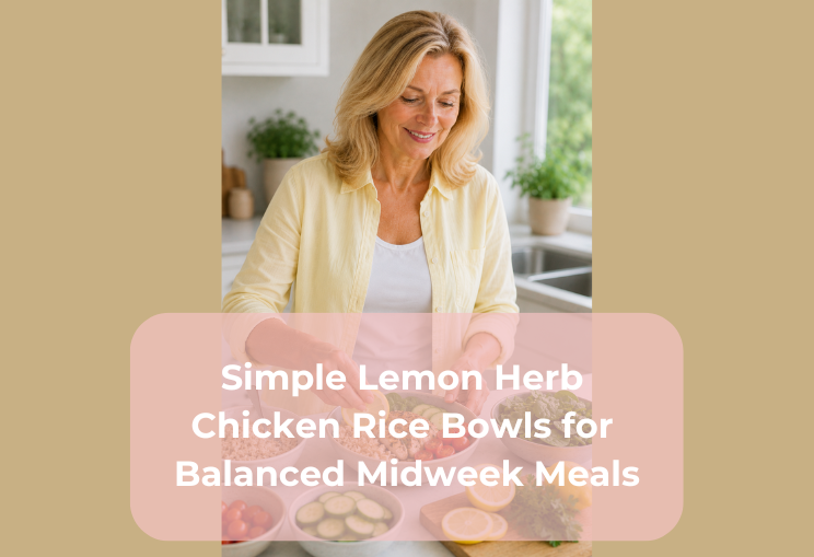 Simple Lemon Herb Chicken Rice Bowls for Balanced Midweek Meals Simple Lemon Herb Chicken Rice Bowls for Balanced Midweek Meals