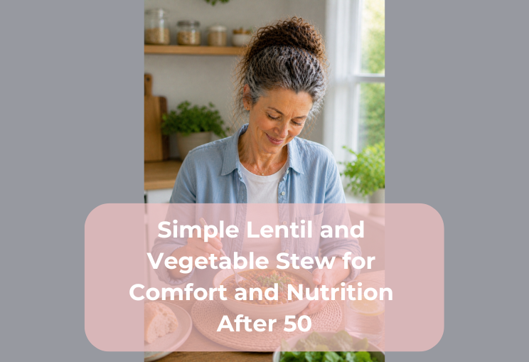 Simple Lentil and Vegetable Stew for Comfort and Nutrition After 50