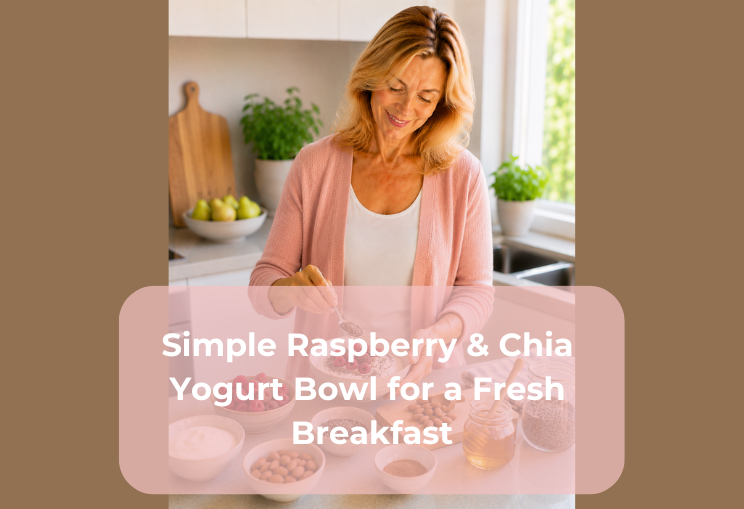 Simple Raspberry & Chia Yogurt Bowl for a Fresh Breakfast